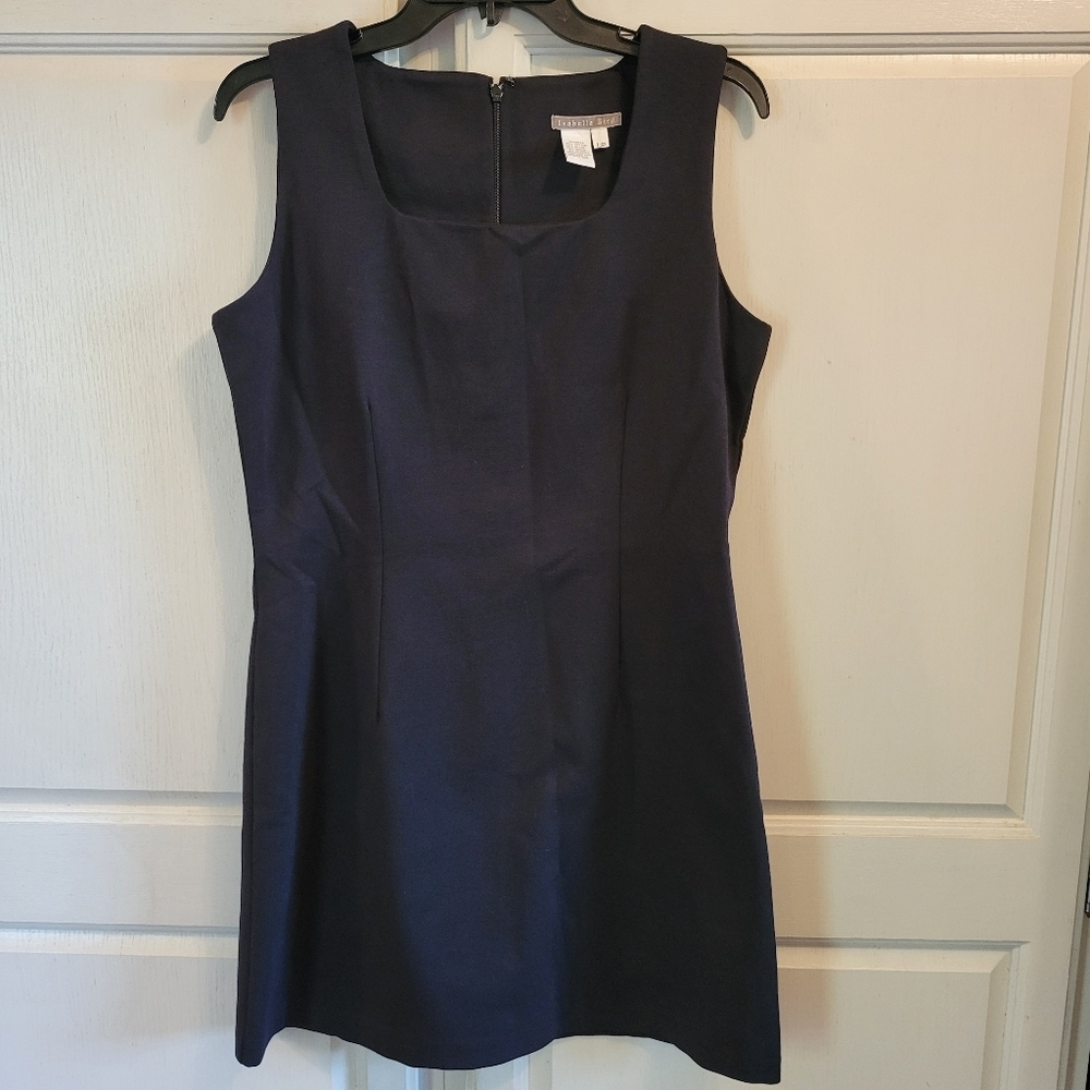 Isabella Bird Square Neck Little Black Dress